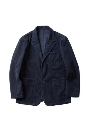 Tura Corduroy Washed Jacket (Blue)
