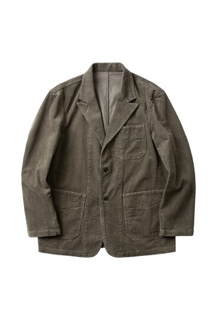 Tura Corduroy Washed Jacket (Light Khaki)