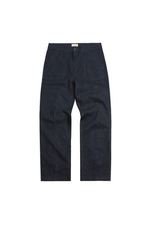 Utility Linen Fatigue Pants (Navy)