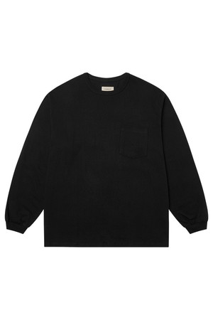 Essential Comfort Poket Long Sleeve (Black)