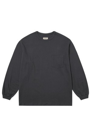Essential Comfort Poket Long Sleeve (Charcoal)