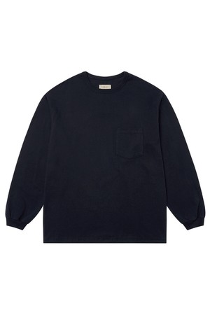 Essential Comfort Poket Long Sleeve (Navy)