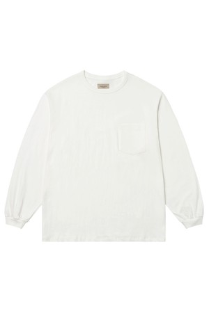 Essential Comfort Poket Long Sleeve (White)