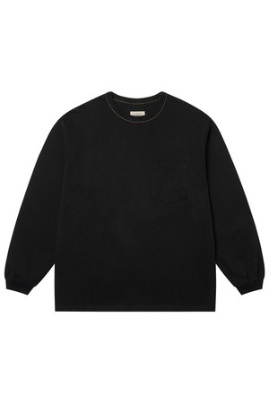3N605 Utility Poket Long Sleeve (Black)