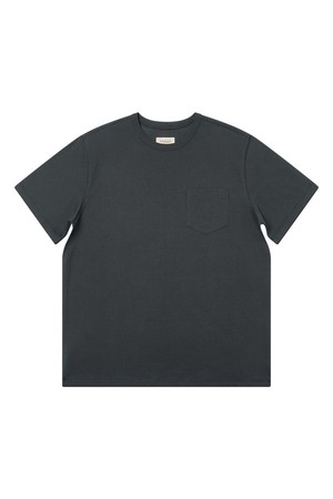 3N605 Poket T-Shirts (Charcoal)