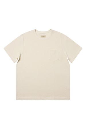3N605 Poket T-Shirts (Ivory)