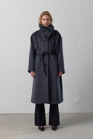 TALIA COAT, GRAY