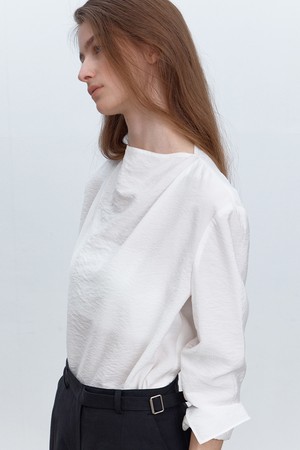 DIANA BLOUSE, WHITE