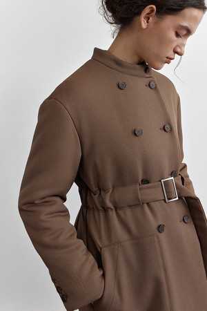 ISLA COAT, BROWN