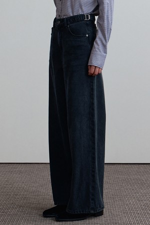 MELINE PANTS, CHARCOAL