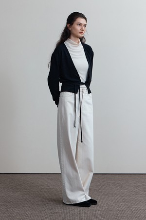 RANDA KNIT CARDIGAN, BLACK