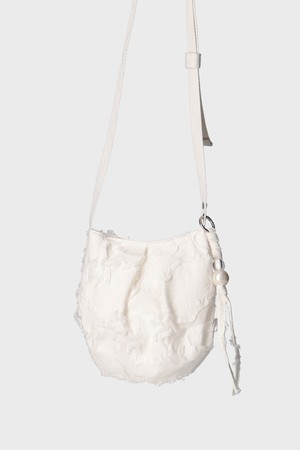 BUDDY BAG FEATHER WHITE 버디백 페더 화이트