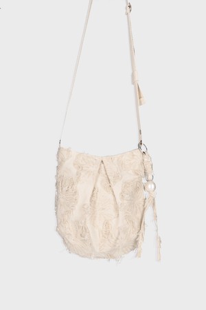 BUDDY BAG FEATHER IVORY 버디백 페더 아이보리