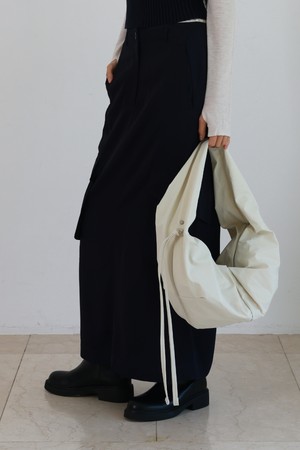 LUVIN BAG LARGE NYLON IVORY 러빈백 라지 나일론 아이보리