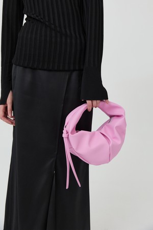 LUVIN BAG SMALL COW LEATHER PINK 러빈백 스몰 소가죽 핑크