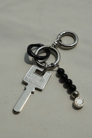 RING KEYRING BLACK 링키링 블랙