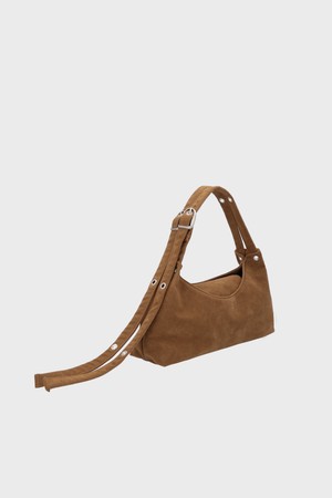 BRIDGE BAG SUEDE CAMEL 브릿지백 스웨이드 카멜