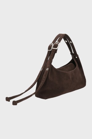 BRIDGE BAG SUEDE CHOCO 브릿지백 스웨이드 초코