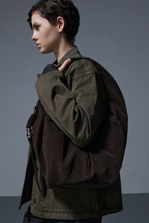 VILLAGE BAG SUEDE CHOCO 빌리지백 스웨이드 초코