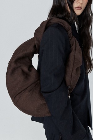 LUVITS BAG LARGE SHELL BROWN 러비츠백 라지 쉘 브라운