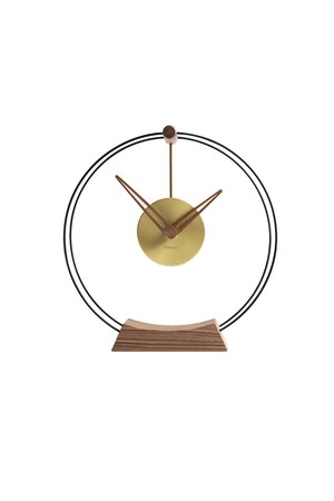 노몬 미니 아이레 골드 탁상시계