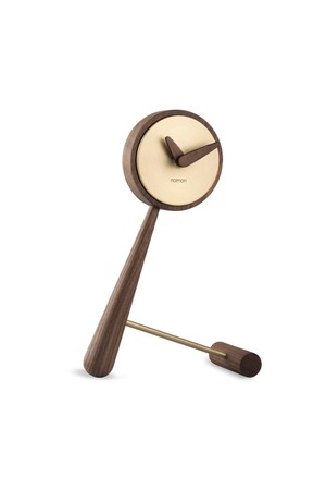 노몬 미니 푼테로 골드 탁상 시계