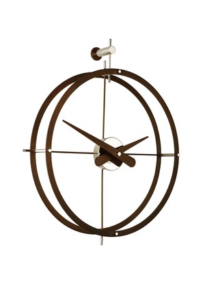 노몬 도스 푼토스 월넛 벽시계