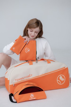 테니스포레 시그니처 롱백_ORANGE-a