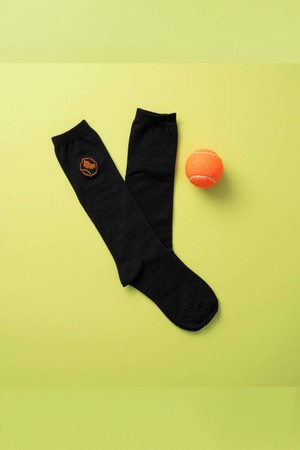 포레 시그니처 여성 니삭스 롱삭스_ORANGE-a