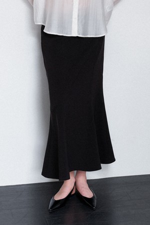 Vera Mermaid Banding Skirt (black)