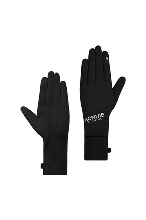 오니지 러닝 터치 장갑 클레버 G01_BLACK-a