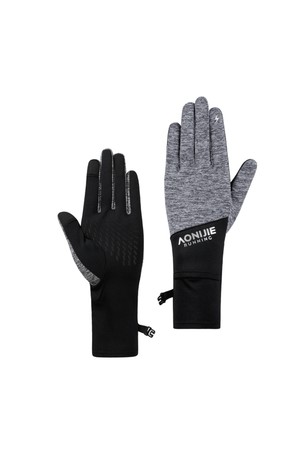오니지 러닝 터치 장갑 클레버 G01_GREY-a
