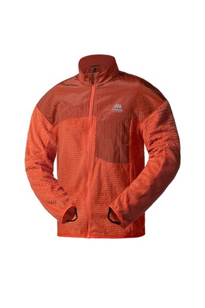 오니지 플리스 집업 남녀공용 자켓 UJ41_ORANGE-a