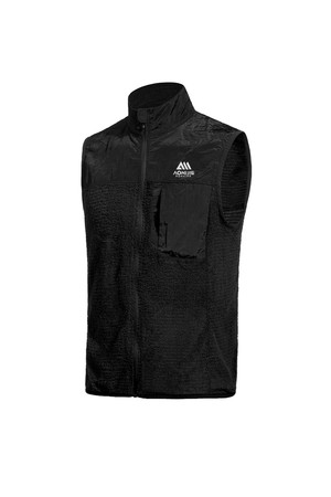 오니지 경량 남녀공용 후리스 조끼 UJ40_BLACK-a