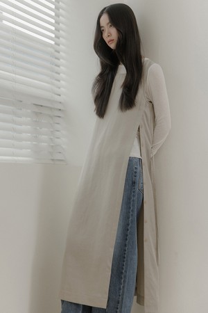 버튼 업 원피스 [2colors]