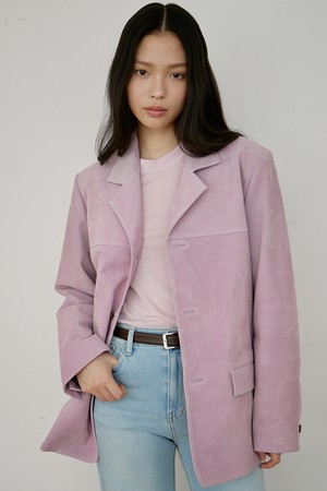 더오어 스웨이드 자켓 [핑크]