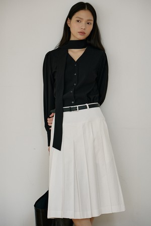 치노 플리츠 스커트 [3COLORS]