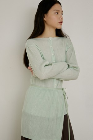 플리츠 레이어드 스커트 [5COLORS]