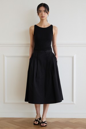 에일 플리츠 스커트 [2COLORS]