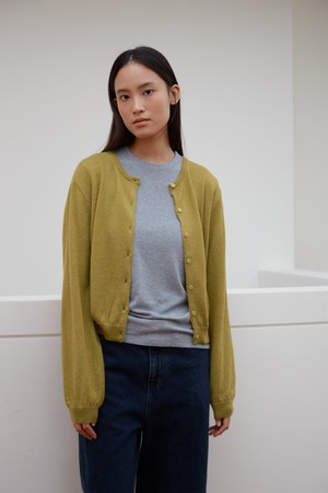 울 소프트 라운드 가디건[4Colors]