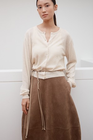울 소프트 라운드 가디건[4Colors]