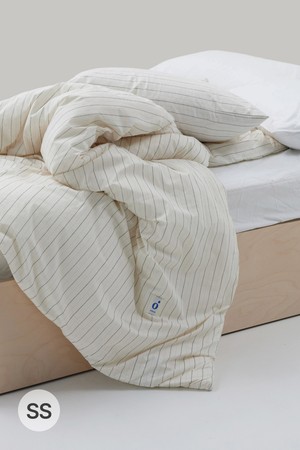 [오디넌트] 와이드 스트라이프 60수 순면 더따뜻한 차렵이불 S(SS) 단품