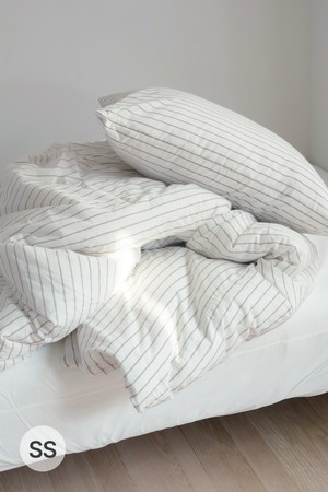 [오디넌트] 틴틴 스트라이프 60수 순면 차렵이불 S(SS) 단품