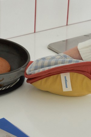 [오디넌트] 지키 팟홀더(주방장갑) 겸 냄비받침