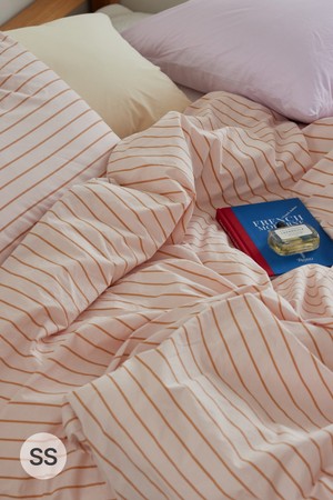 [주문제작] [오디넌트] 피오니 60수 고밀도 순면 이불커버 S(SS)단품_라이트핑크브라운ST