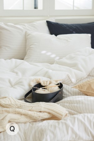 [오디넌트] 모플리 양털 극세사 차렵이불 Q단품