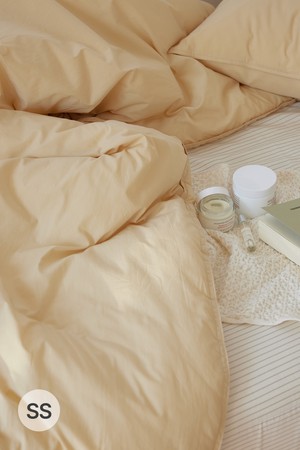 [오디넌트] 심플팔레트 100수 고밀도 순면 차렵이불 S(SS) 베개커버+이불세트