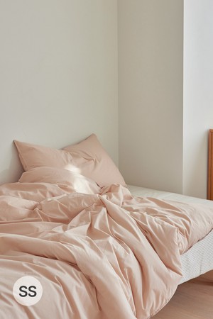 [오디넌트] 심플팔레트 100수 고밀도 순면 차렵이불 S(SS) 베개커버+이불세트