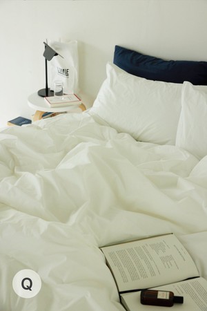 [오디넌트] 스테이 자동체온조절 60수 고밀도 순면 호텔 이불커버 Q단품