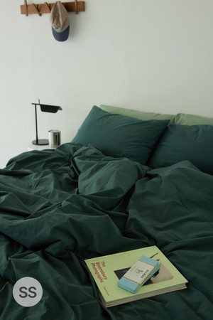 [오디넌트] 스테이 자동체온조절 60수 고밀도 순면 호텔 이불커버 SS세트(이불커버+베개커버)